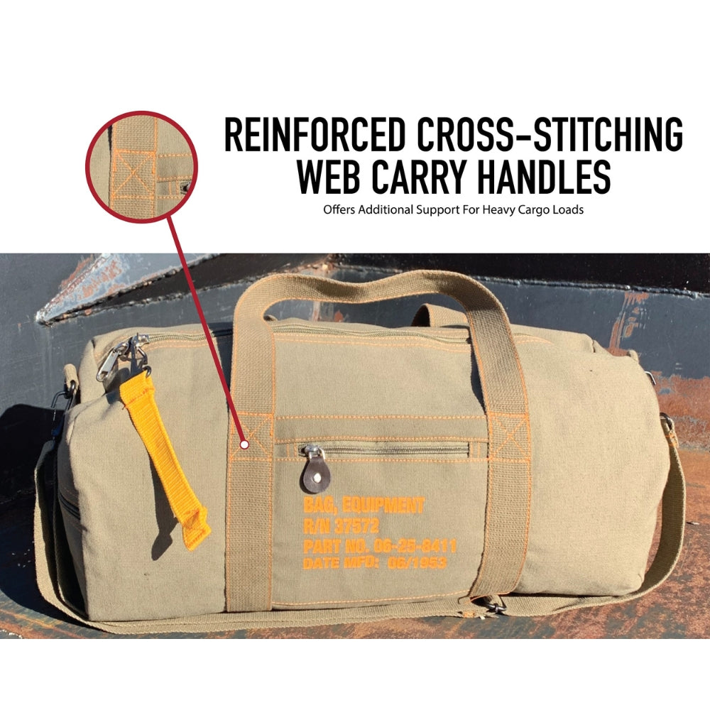 Rothco Canvas Equipment Bag - 24 Inches | All Security Equipment - 18