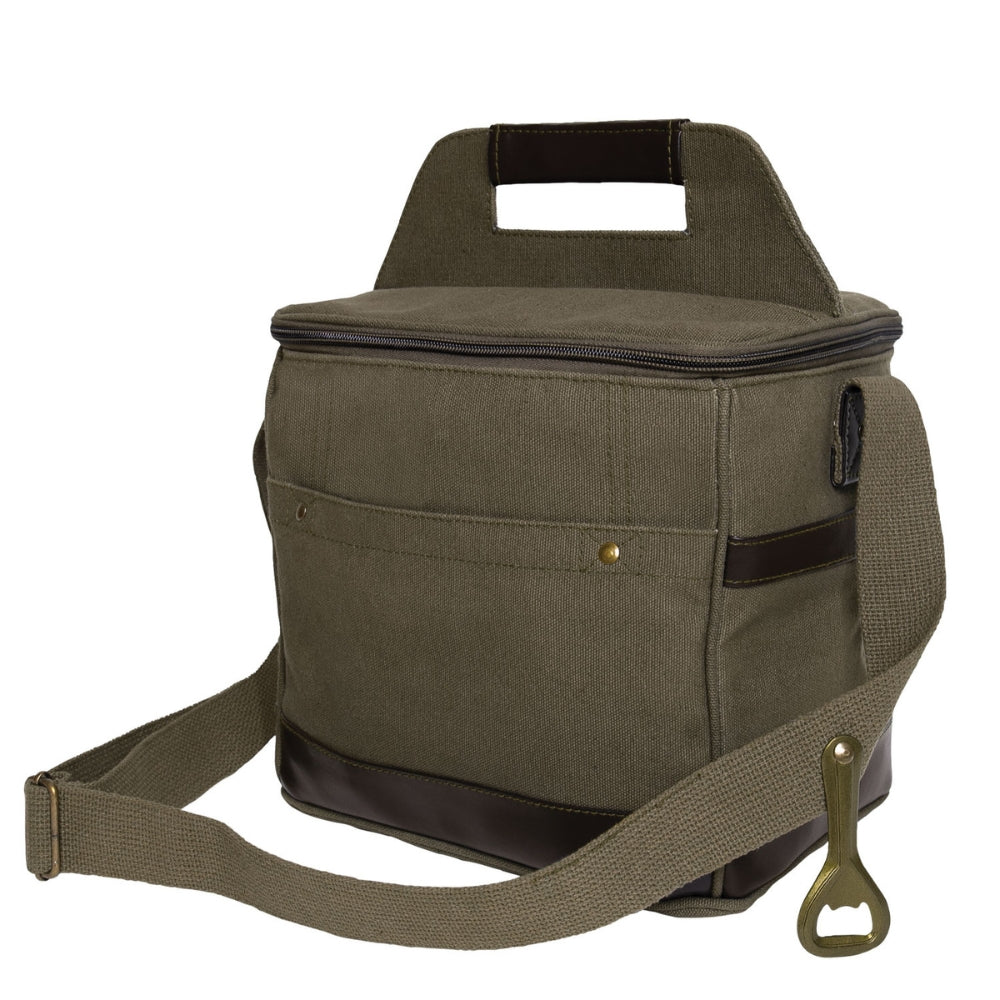 Rothco Canvas Insulated Cooler Bag | All Security Equipment - 2