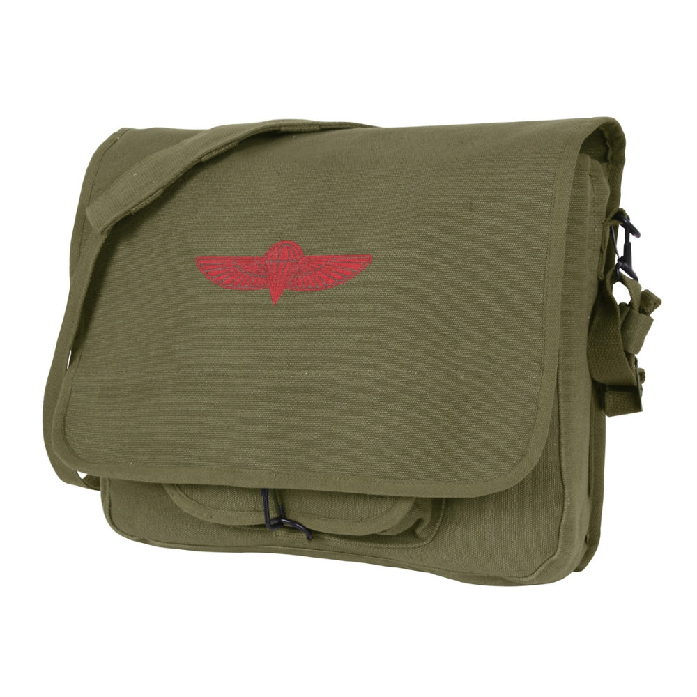 Rothco Canvas Israeli Paratrooper Bag | All Security Equipment - 10