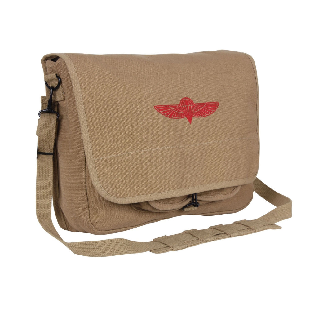 Rothco Canvas Israeli Paratrooper Bag | All Security Equipment - 2