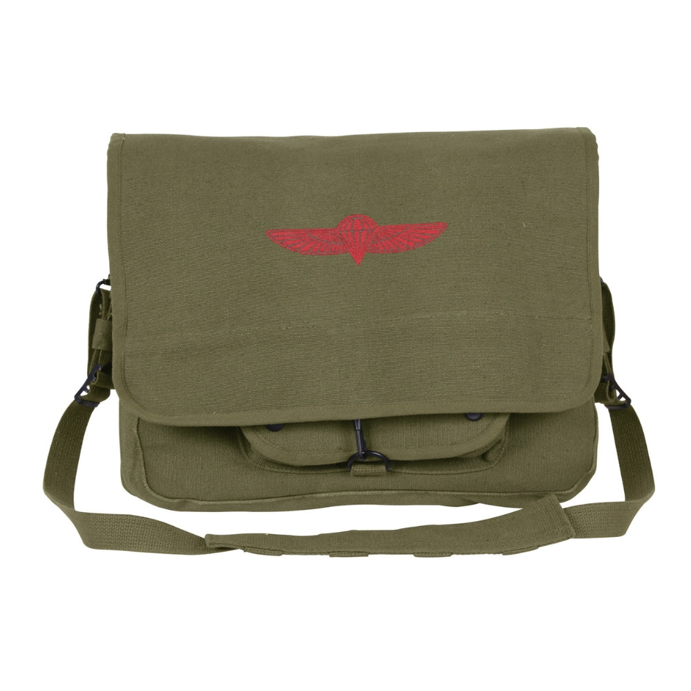 Rothco Canvas Israeli Paratrooper Bag | All Security Equipment - 9