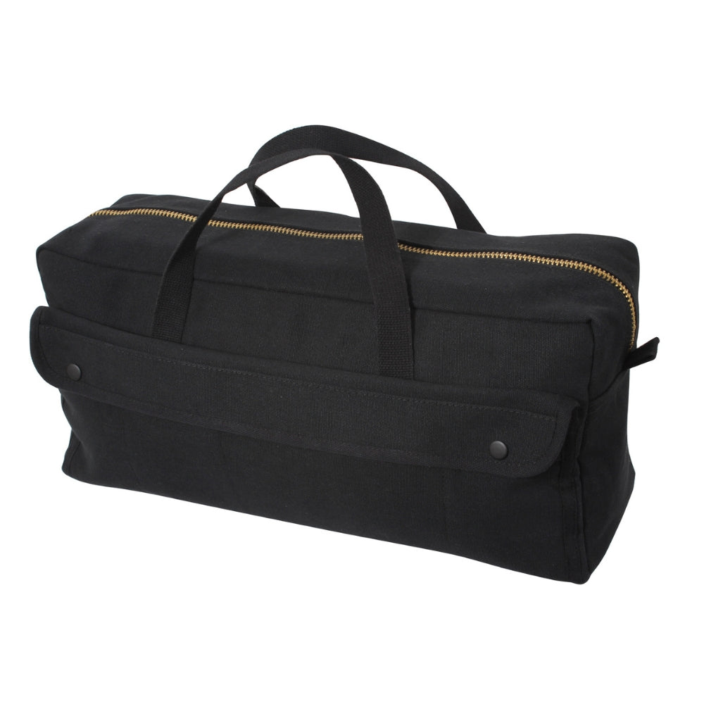 Rothco Canvas Jumbo Tool Bag With Brass Zipper | All Security Equipment - 6
