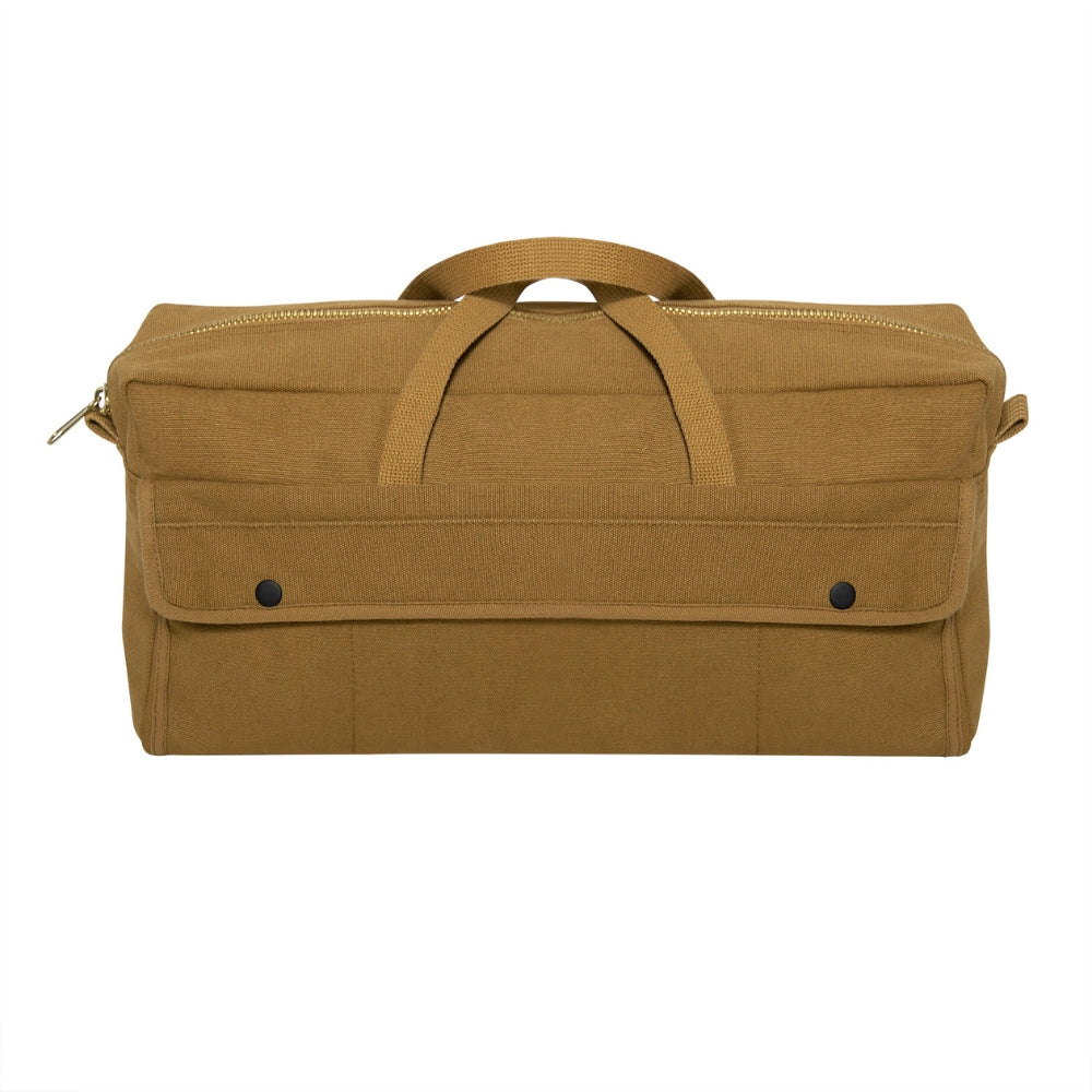 Rothco Canvas Jumbo Tool Bag With Brass Zipper | All Security Equipment - 7