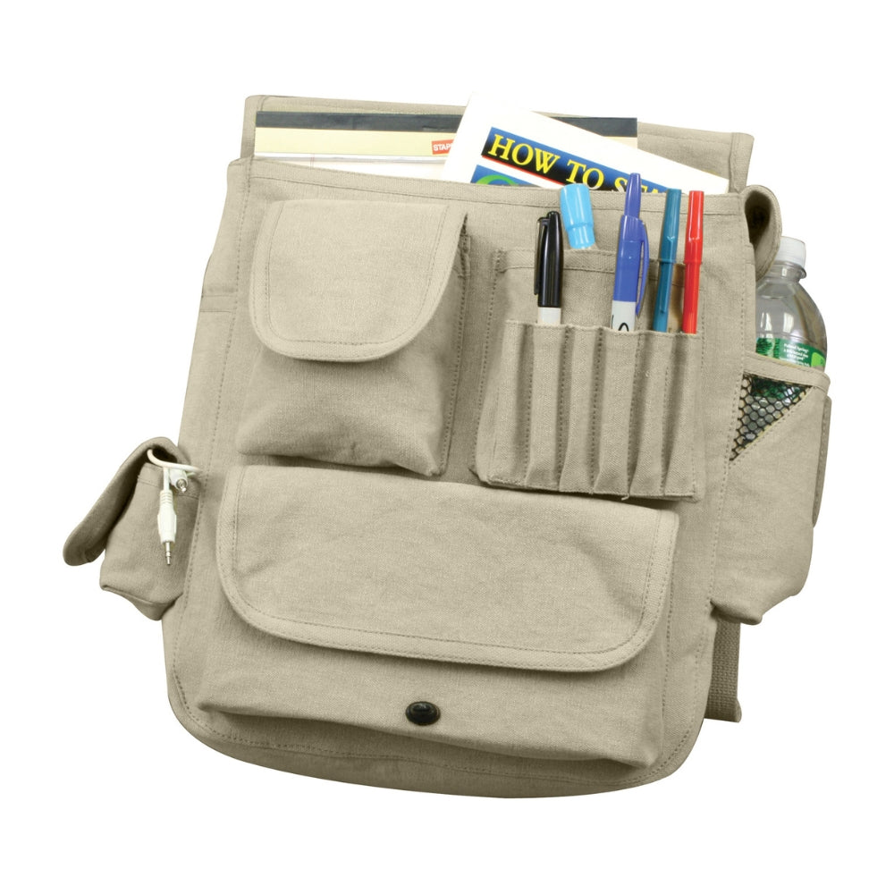 Rothco Canvas M-51 Engineers Field Bag | All Security Equipment - 6