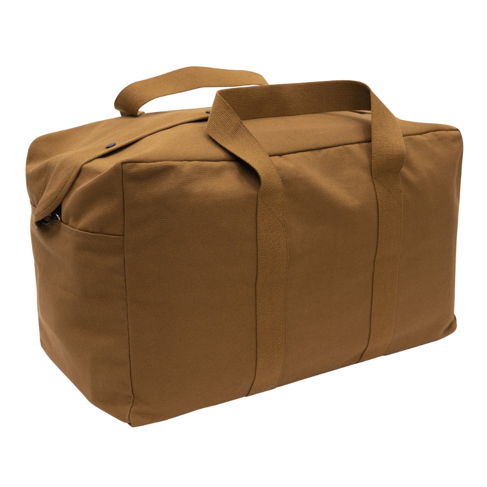 Rothco Canvas Parachute Cargo Bag (Work Brown) 613902038981 - 1