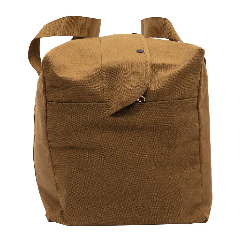 Rothco Canvas Parachute Cargo Bag (Work Brown) 613902038981