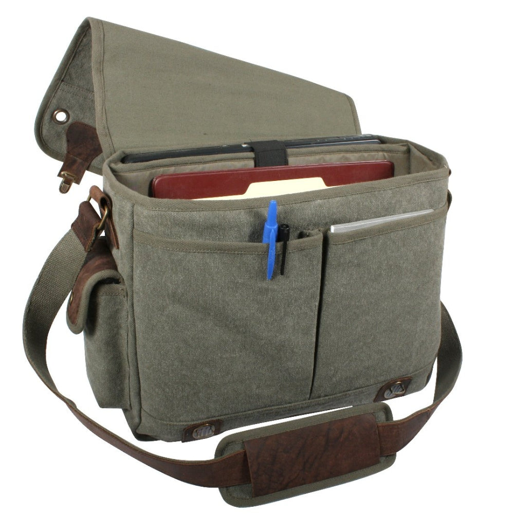 Rothco Canvas Trailblazer Laptop Bag | All Security Equipment - 1