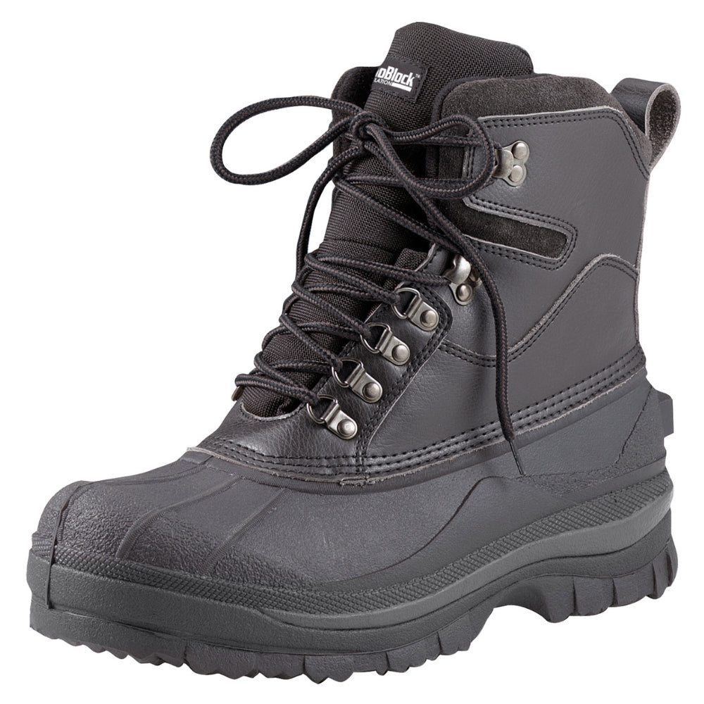 Rothco Cold Weather Hiking Boots - 8 Inch (Black)