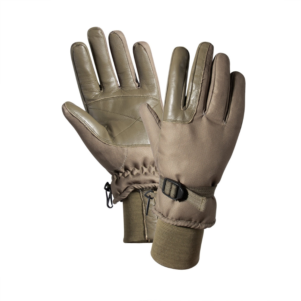 Rothco Cold Weather Military Gloves (AR 670-1 Coyote Brown) - 1