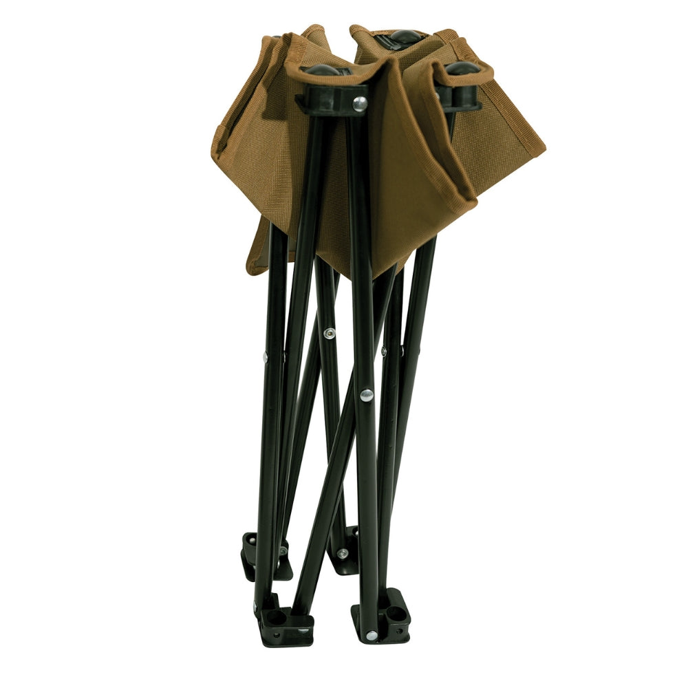Rothco Collapsible 4 Leg Camp Stool | All Security Equipment - 3