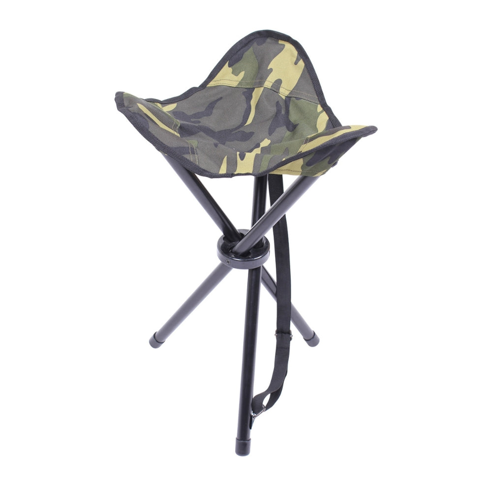 Rothco Collapsible Stool With Carry Strap | All Security Equipment - 1