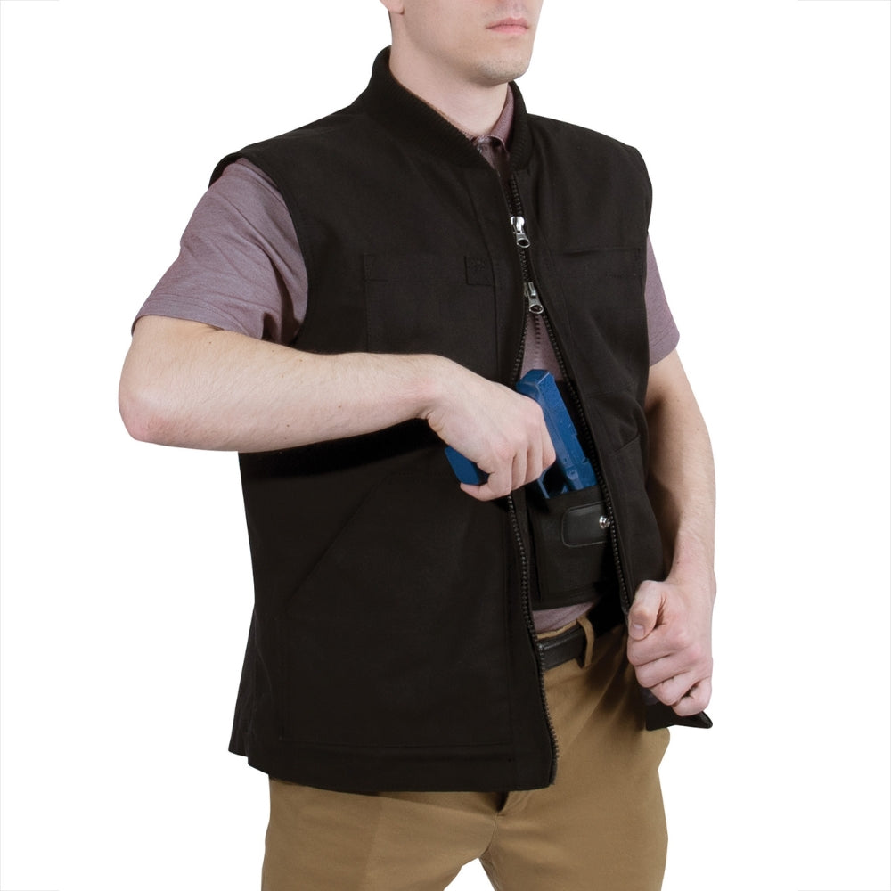 Rothco Concealed Carry Backwoods Canvas Vest | All Security Equipment - 3