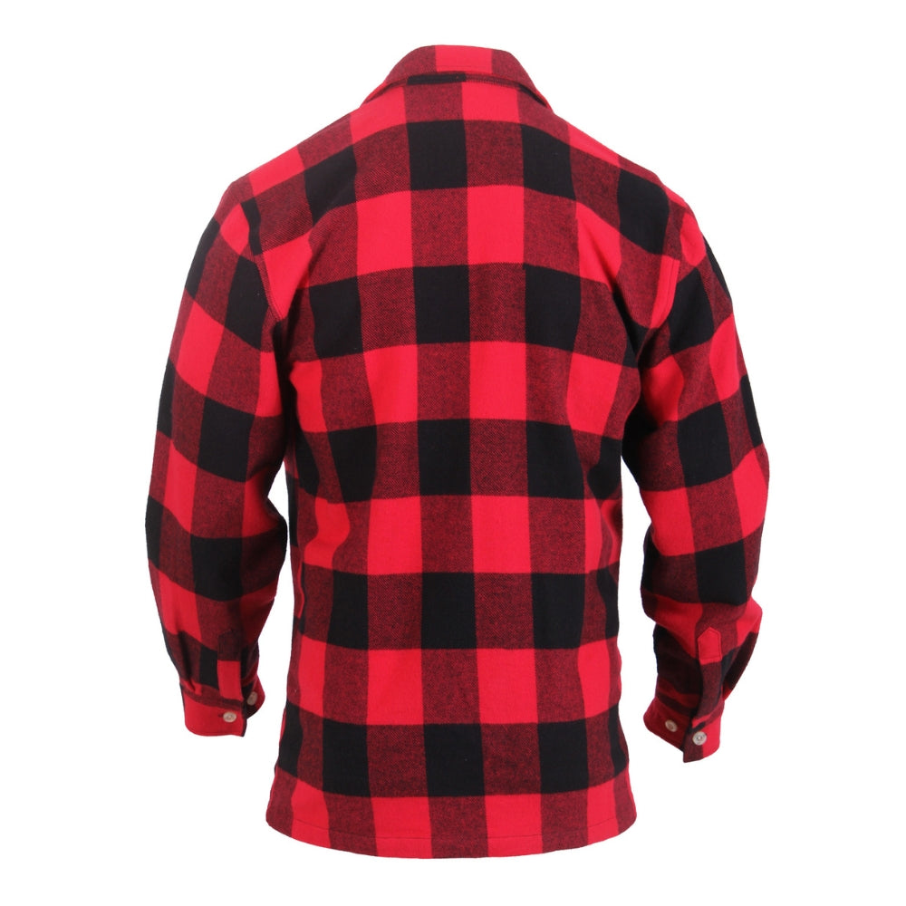 Rothco Concealed Carry Flannel Shirt (Red) | All Security Equipment - 3