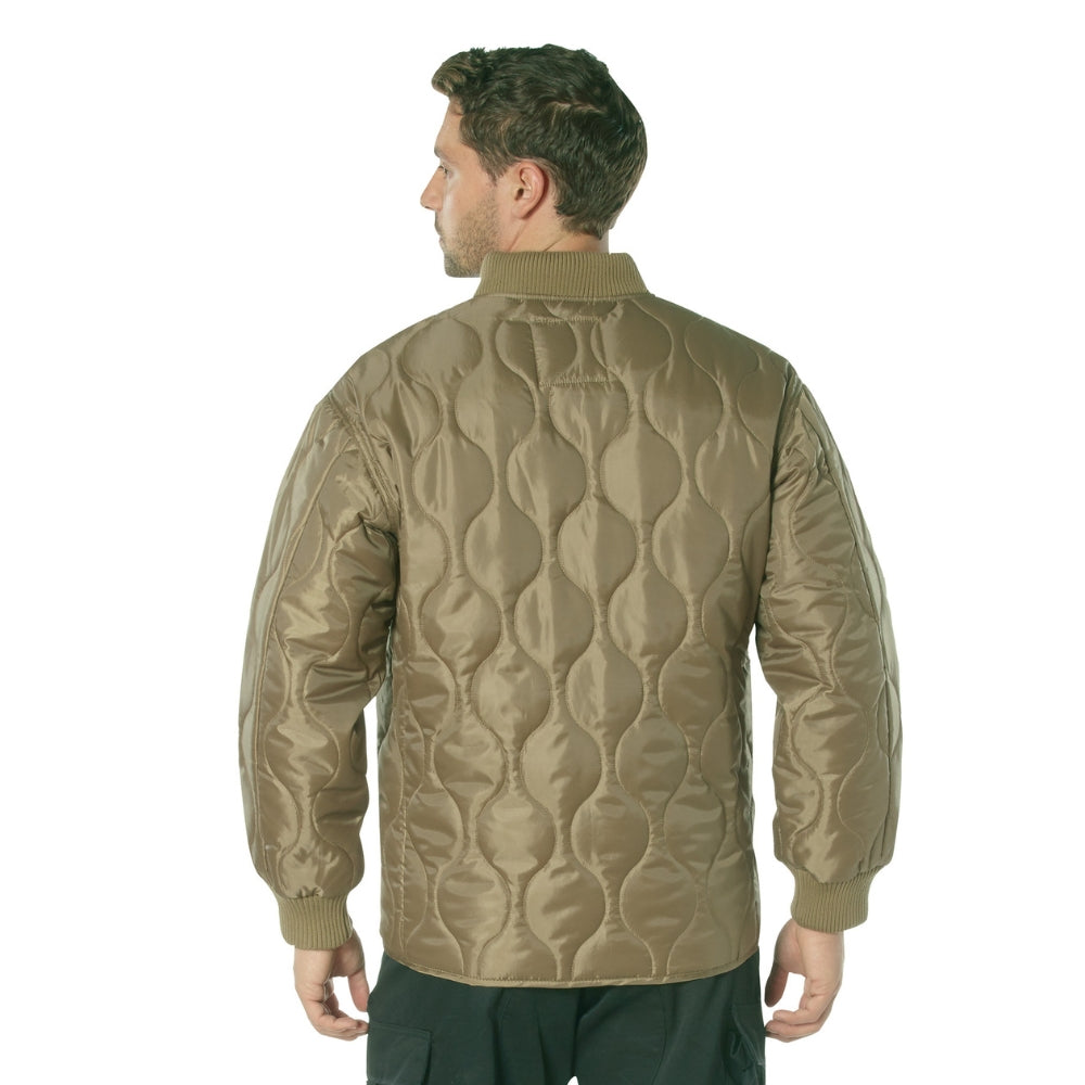 Rothco Concealed Carry Quilted Woobie Jacket (Coyote Brown) - 3