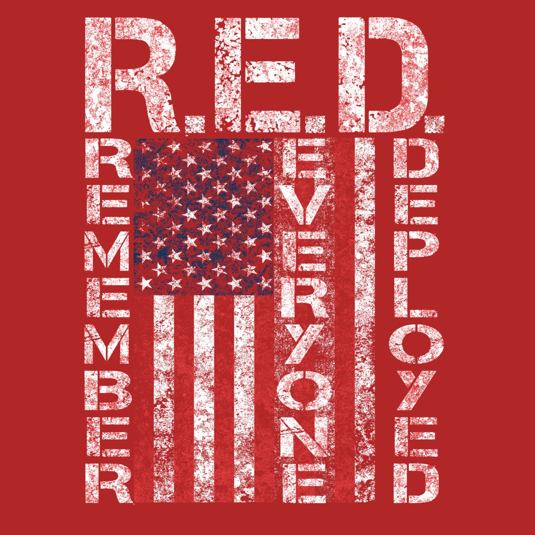 Rothco Concealed Carry R.E.D. (Remember Everyone Deployed) Hoodie (Red)