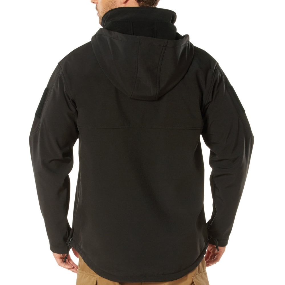 Rothco Concealed Carry Soft Shell Anorak Black | All Security Equipment - 4