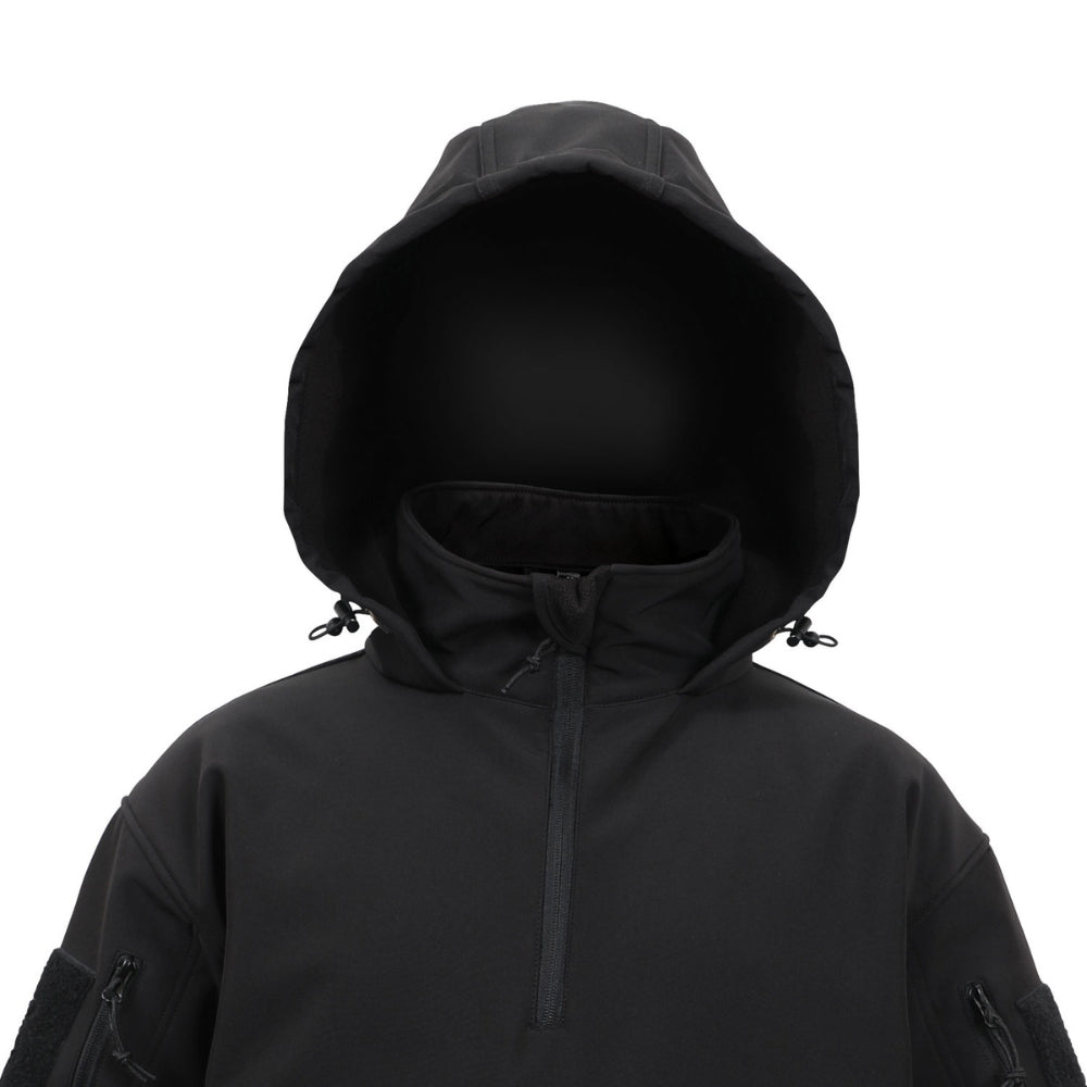 Rothco Concealed Carry Soft Shell Anorak Black | All Security Equipment - 5