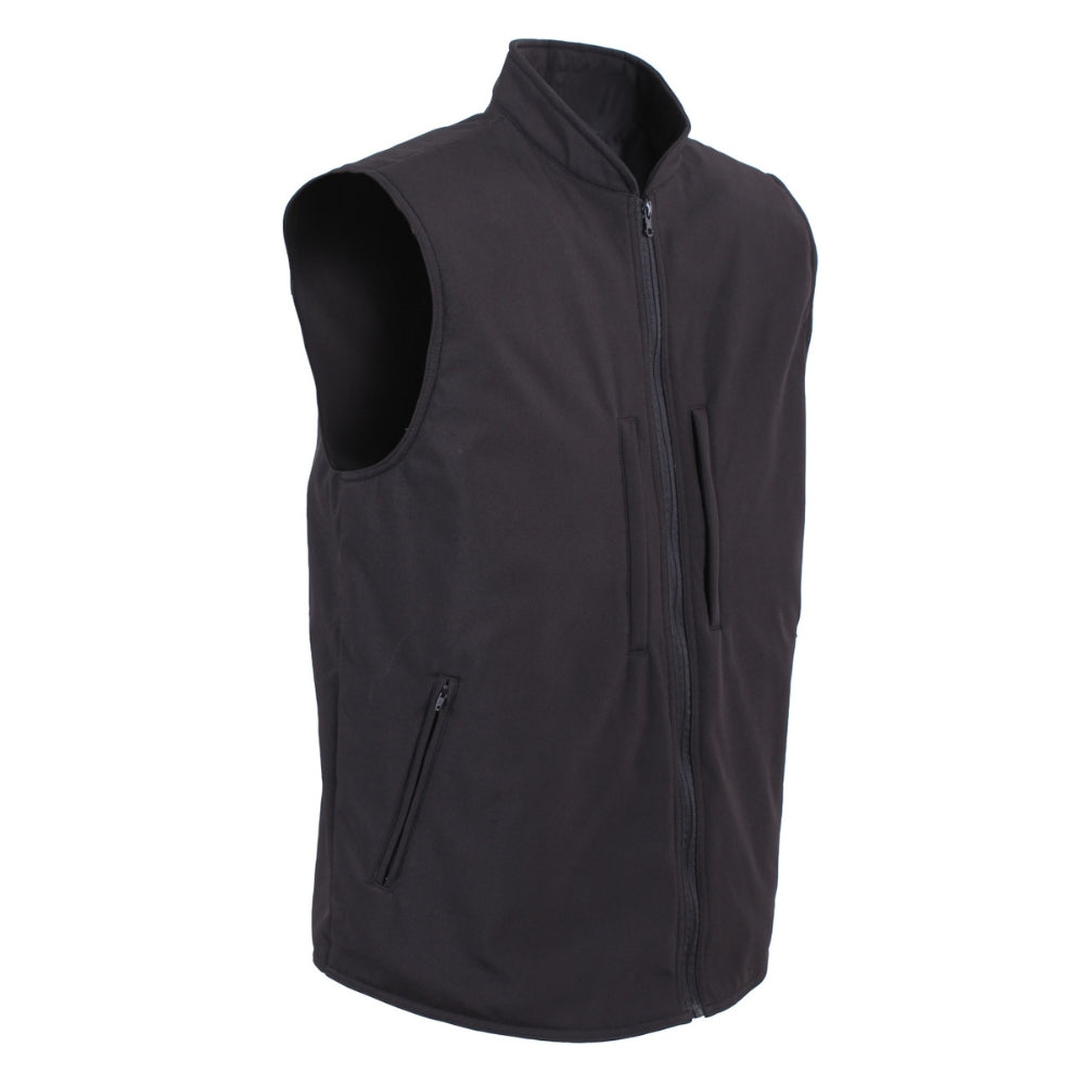 Rothco Concealed Carry Soft Shell Vest (Black) | All Security Equipment - 2