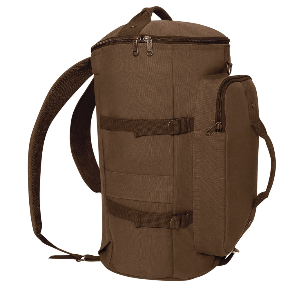 Rothco Convertible Canvas Duffle / Backpack - 19 Inches - 12