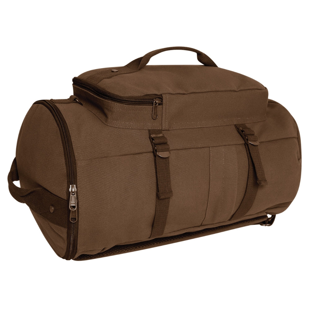 Rothco Convertible Canvas Duffle / Backpack - 19 Inches - 13