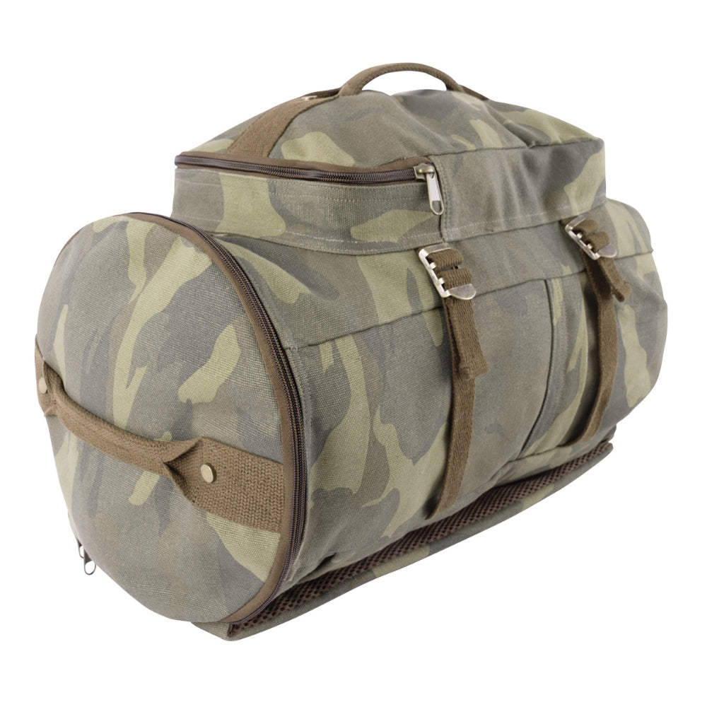 Rothco Convertible Canvas Duffle / Backpack - 19 Inches - 18