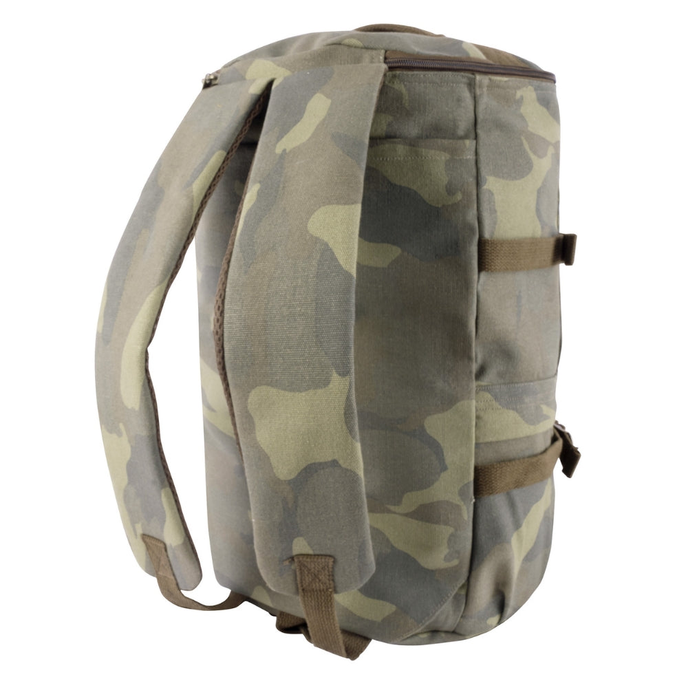 Rothco Convertible Canvas Duffle / Backpack - 19 Inches - 19