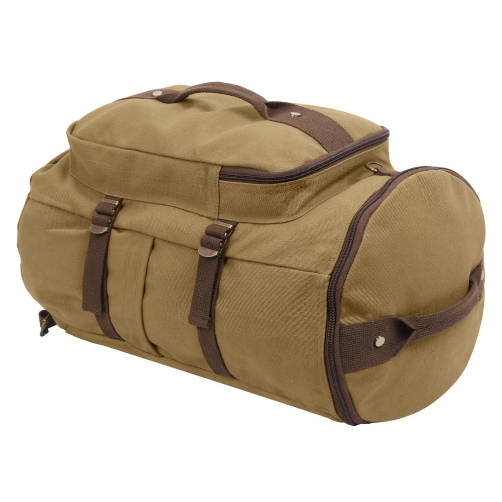 Rothco Convertible Canvas Duffle / Backpack - 19 Inches - 1