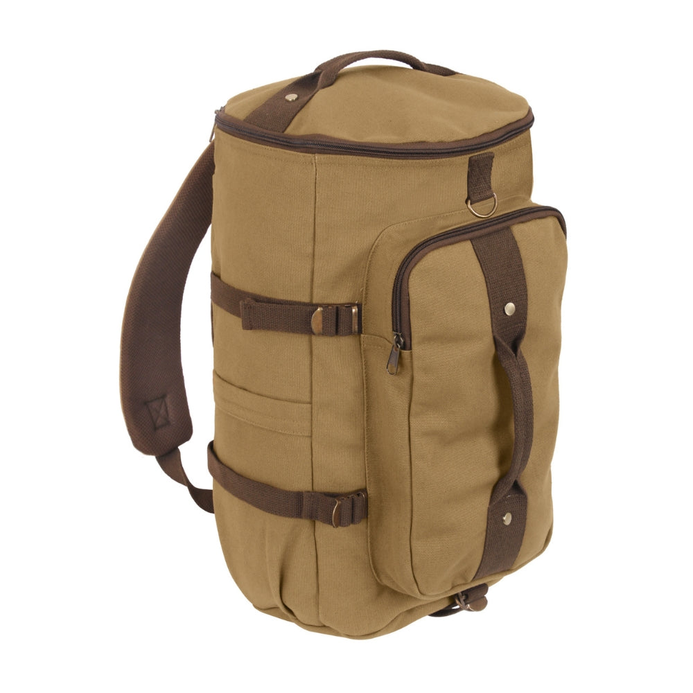 Rothco Convertible Canvas Duffle / Backpack - 19 Inches - 2