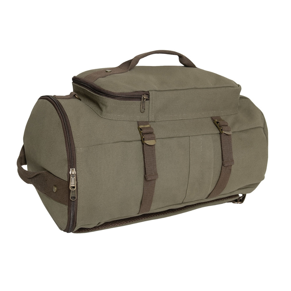 Rothco Convertible Canvas Duffle / Backpack - 19 Inches - 3