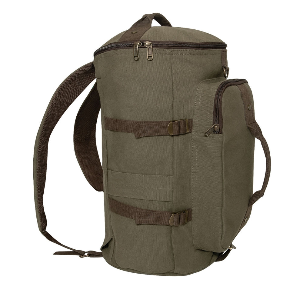 Rothco Convertible Canvas Duffle / Backpack - 19 Inches - 4