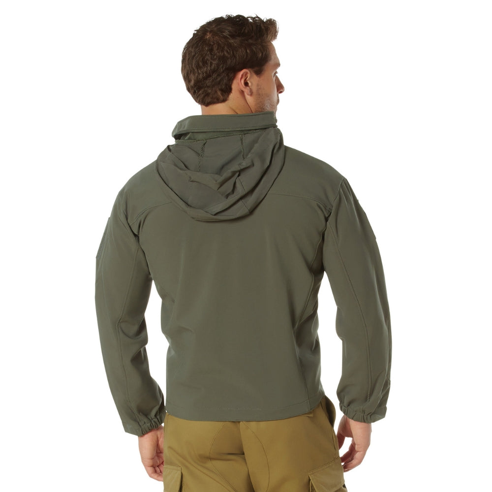 Rothco Covert Ops Lightweight Soft Shell Jacket (Olive Drab) - 4