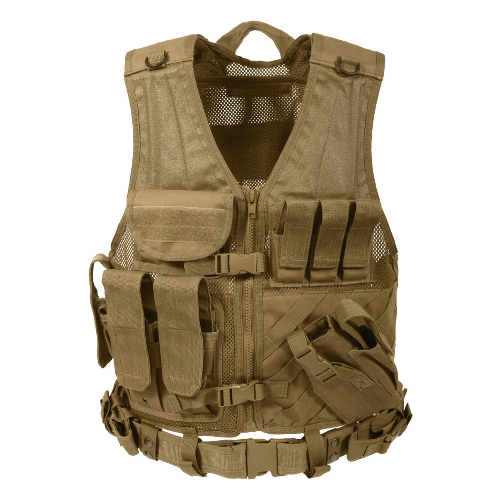 Rothco Cross Draw MOLLE Tactical Vest | All Security Equipment - 1