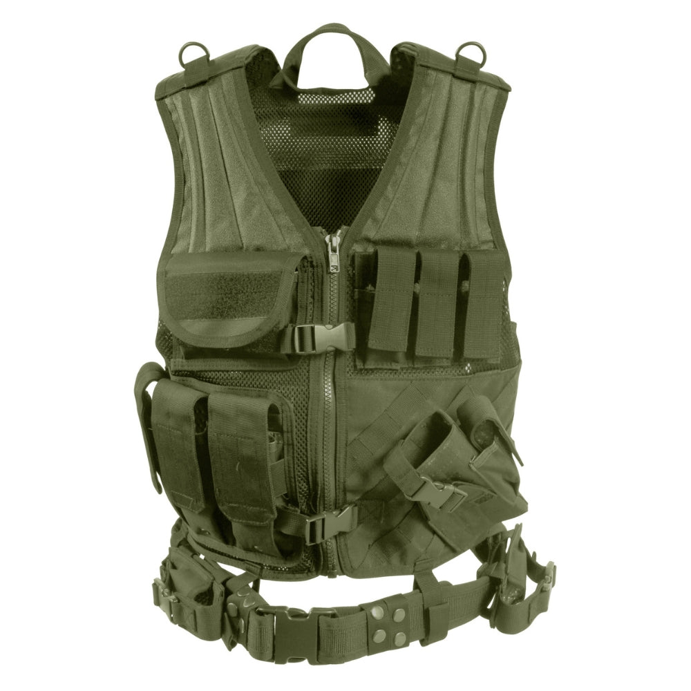 Rothco Cross Draw MOLLE Tactical Vest | All Security Equipment - 2