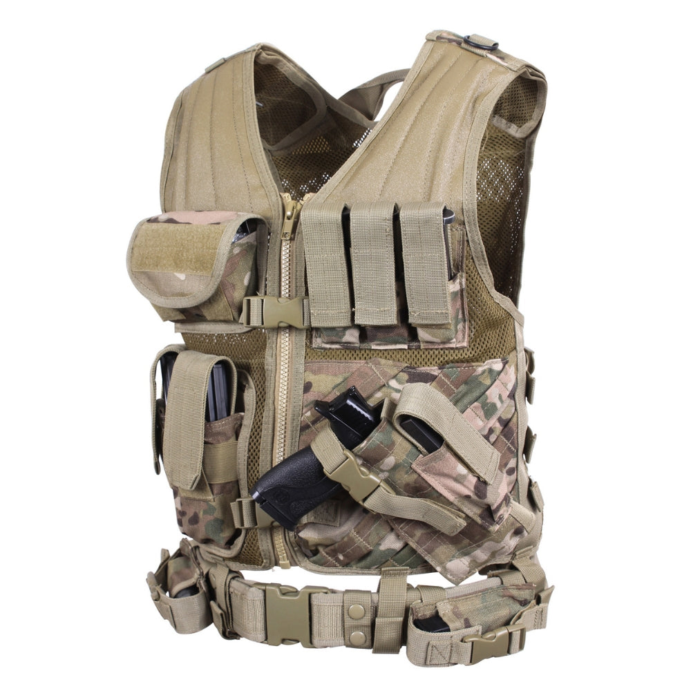Rothco Cross Draw MOLLE Tactical Vest | All Security Equipment - 3
