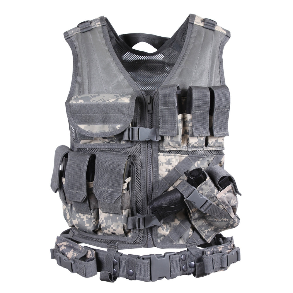 Rothco Cross Draw MOLLE Tactical Vest | All Security Equipment - 6