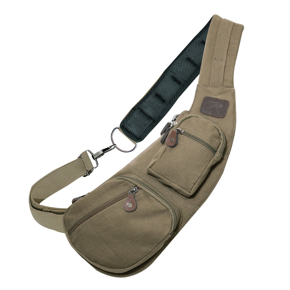 Rothco Crossbody Canvas Sling Bag | All Security Equipment - 1