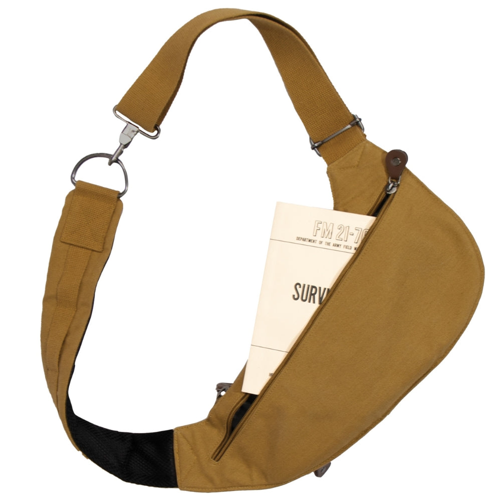 Rothco Crossbody Canvas Sling Bag | All Security Equipment - 10