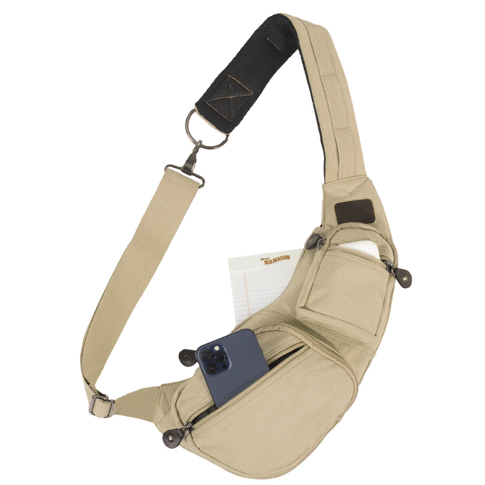 Rothco Crossbody Canvas Sling Bag | All Security Equipment - 16