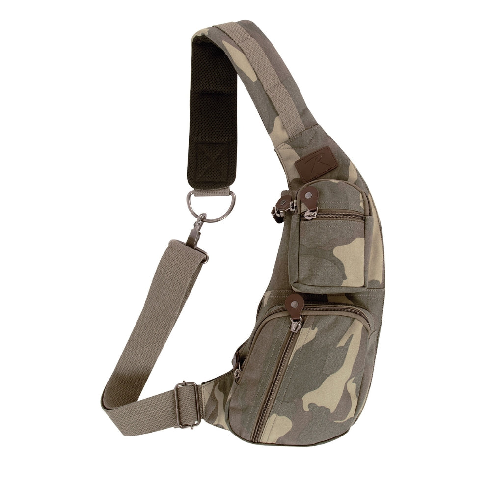 Rothco Crossbody Canvas Sling Bag | All Security Equipment - 19