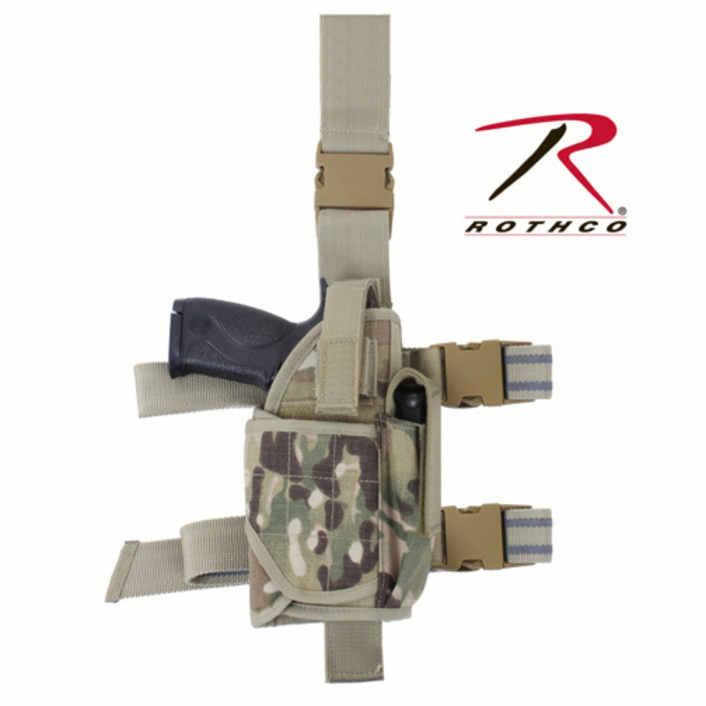 Rothco Deluxe Adjustable Universal Drop Leg Tactical Holster - 1