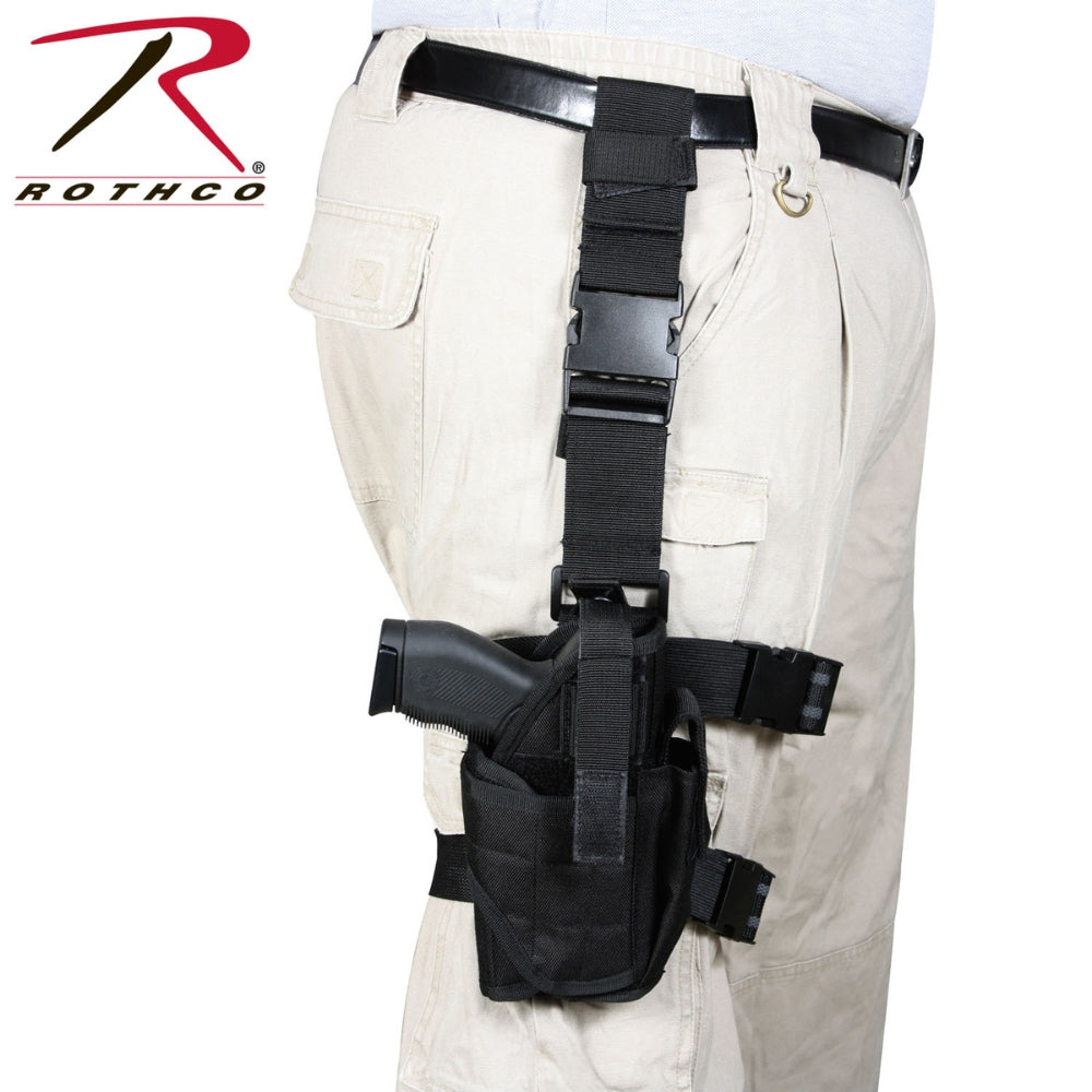 Rothco Deluxe Adjustable Universal Drop Leg Tactical Holster - 2