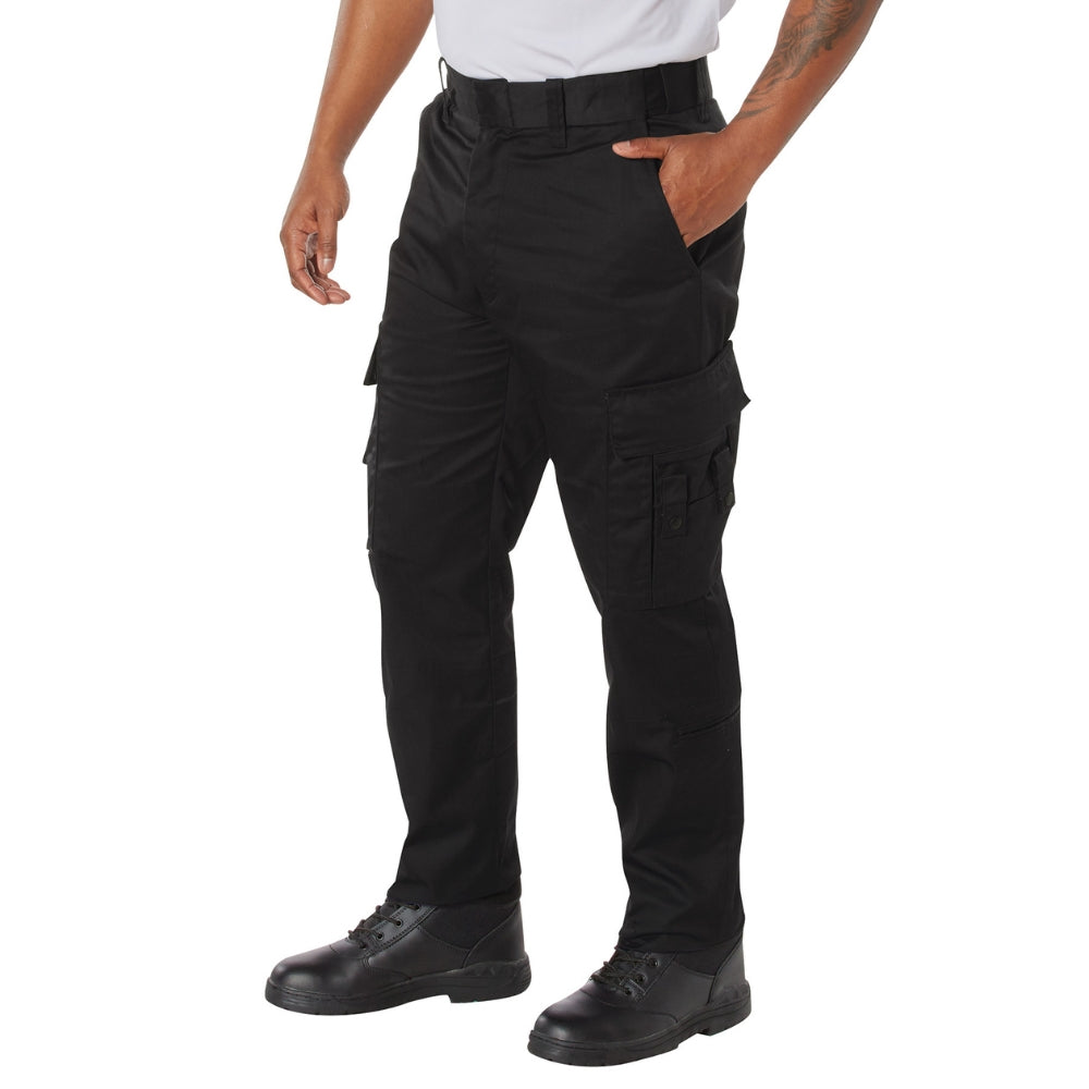 Rothco Deluxe EMT Paramedic Pants (Black) | All Security Equipment - 2