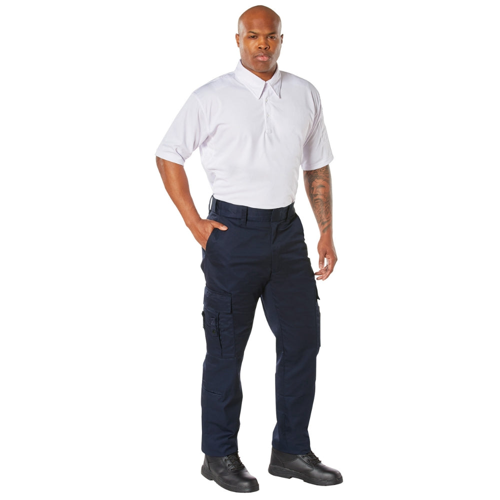 Rothco Deluxe EMT Paramedic Pants (Navy Blue) | All Security Equipment - 4