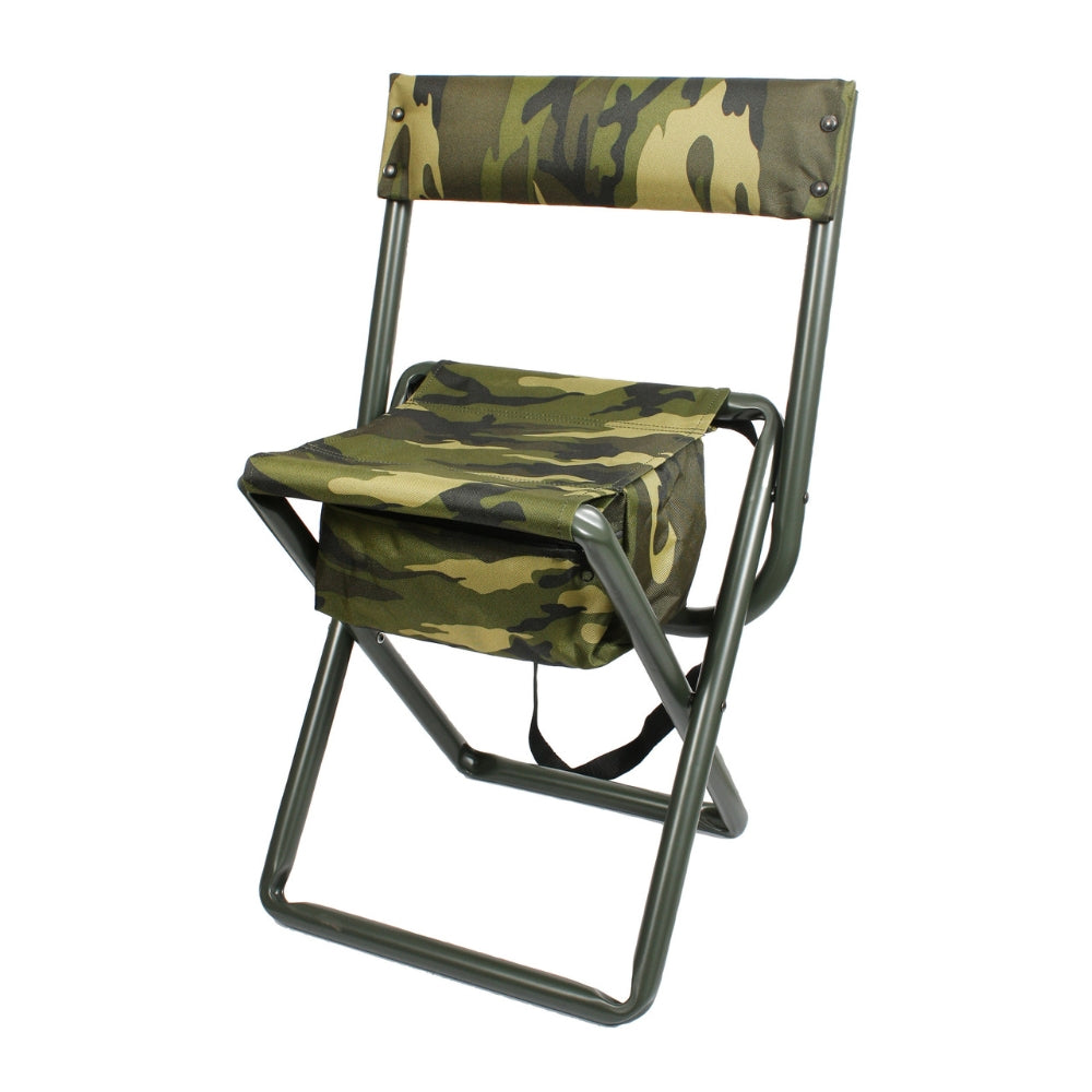 Rothco Deluxe Folding Stool With Pouch | All Security Equipment - 2