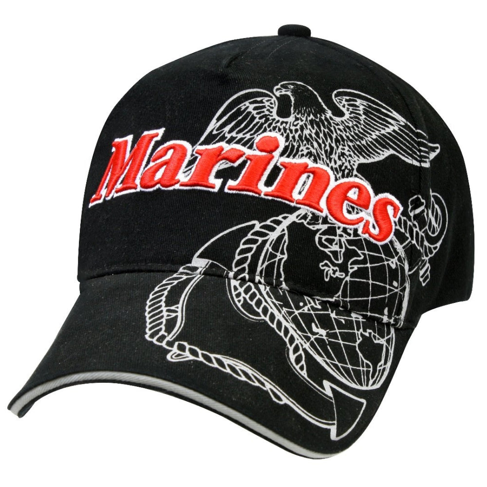 Rothco Deluxe Marines Eagle, Globe and Anchor Low Pro Cap 613902997943