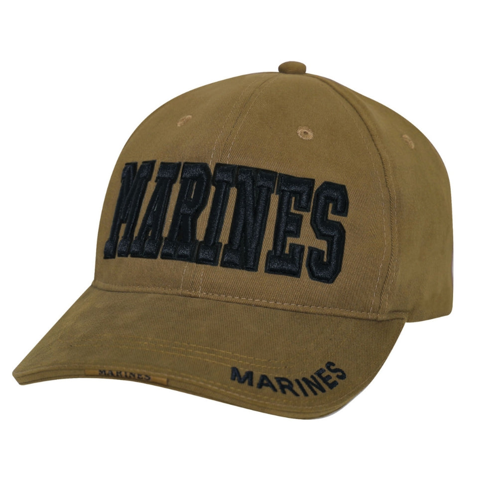 Rothco Deluxe Marines Low Profile Insignia Cap | All Security Equipment - 1