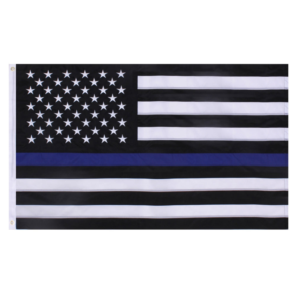 Rothco Deluxe Thin Blue Line Flag | All Security Equipment