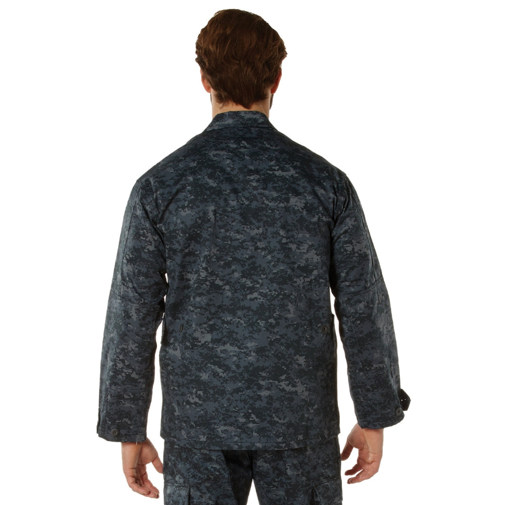 Rothco Digital Camo BDU Shirts (Midnight Digital Camo) - 4