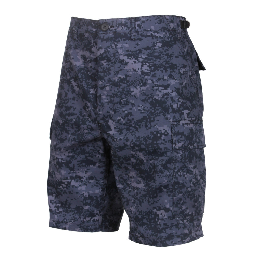 Rothco Digital Camo BDU Shorts (Midnight Digital Camo) - 2