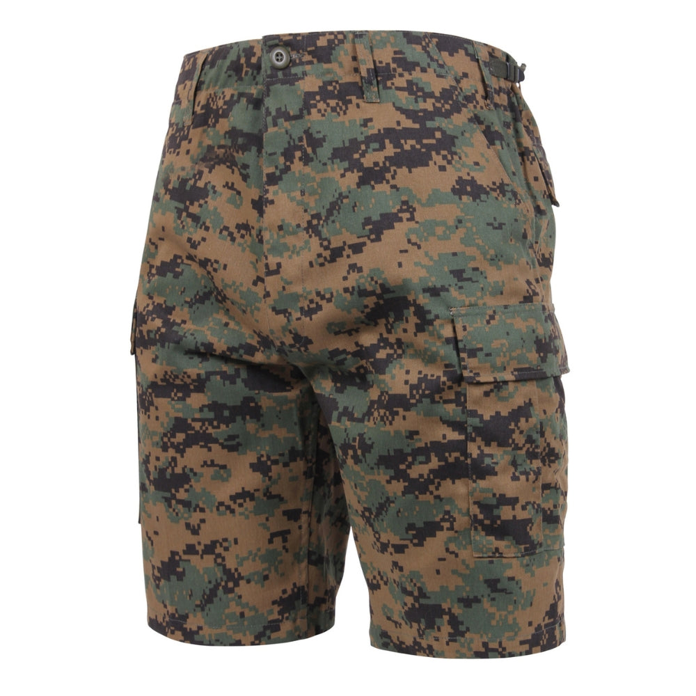 Rothco Digital Camo BDU Shorts (Woodland Digital Camo) - 1